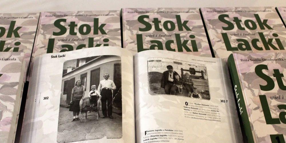 Książka o Stoku Lackim i jego mieszkańcach cieszyła się dużym zainteresowaniem, fot. Witold Bobryk 