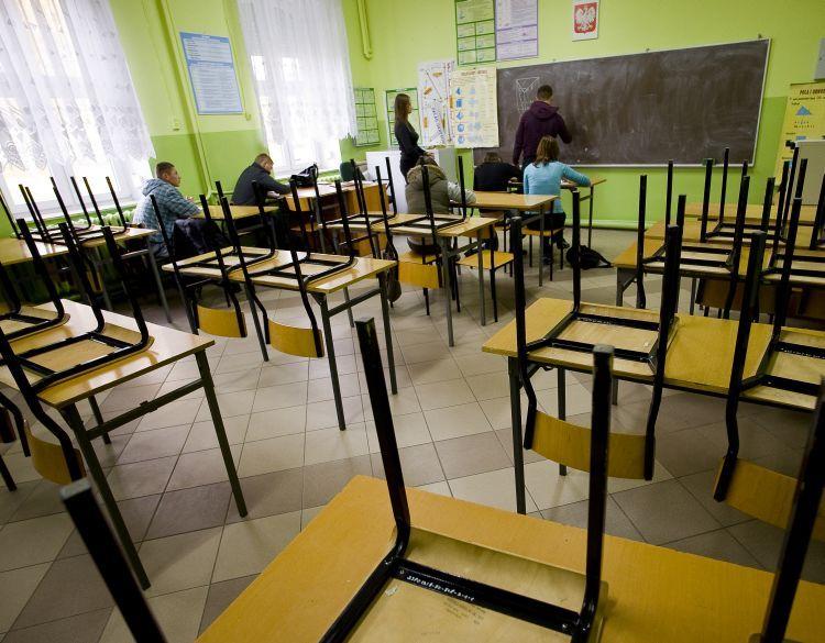 Lekcja w  jednej  z klas w Zespole Szkół Ponadgimnazjalnych w Mordach. Fot. J. Mazurek - fot. 