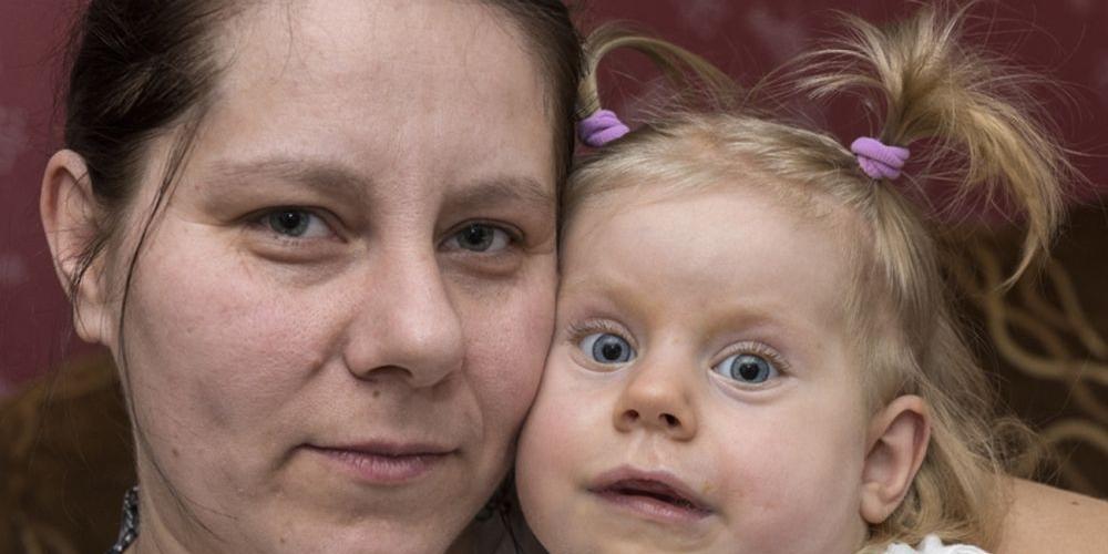 Mama ze swoja kochaną Lenka... Fot. Janusz Mazurek - fot. 