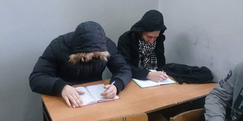 Zdjęcie z zajęć w Elektryku udostępnione przez internautę na naszym fanpageu - fot. 