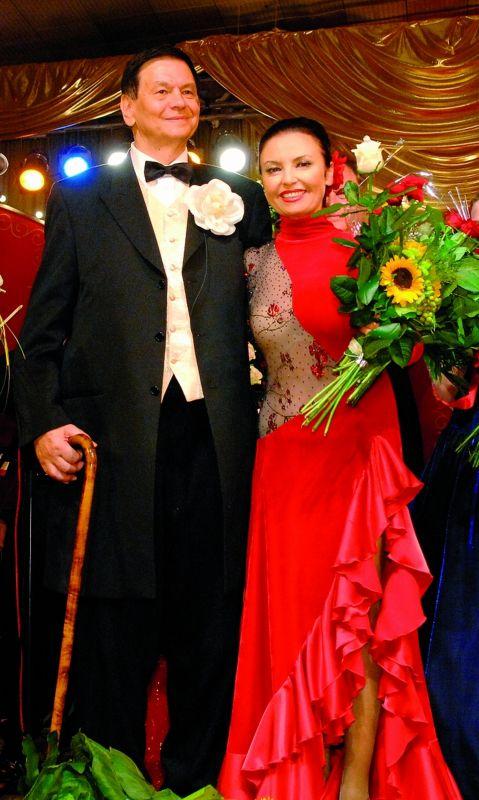 Bogusław Kaczyński z Grażyną Brodzińską (archiwum domowe B. Kaczyńskiego).   - fot. 