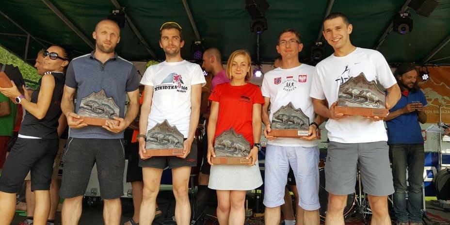 Od prawej: Tomasz Korzeniowski i Marcin Olek (Yulo Run Team Siedlce) - fot. 