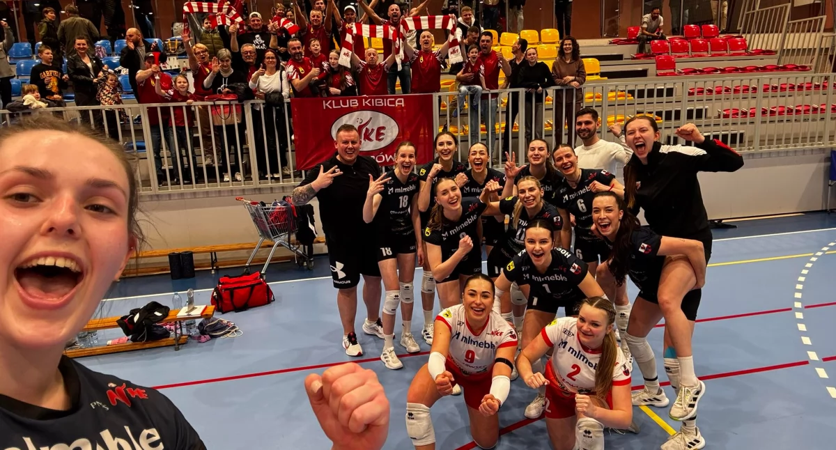 Nike Węgrów wygrała z MKS Imielin fot. media społecznościowe klubu