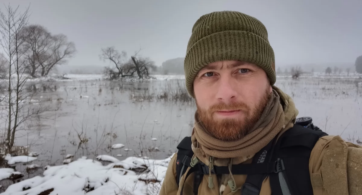 Maciej Cmoch, przyrodnik, ornitolog, fotograf, autor książek. 