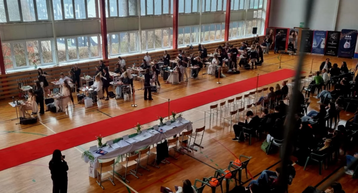Edukacja, Ogólnopolski Konkurs Fryzjerski siedleckiej Budowlance - zdjęcie, fotografia