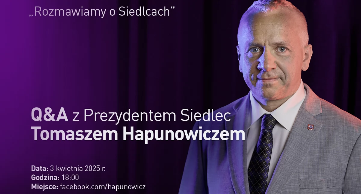 Spotkanie z prezydentem Siedlec, Tomaszem Hapunowiczem