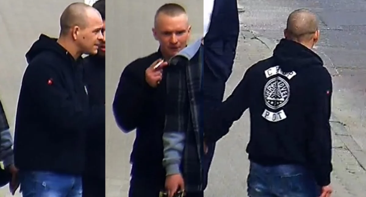 Policja prosi o pomoc w ustaleniu tożsamości uczestników bójki. Fot. KMP Siedlce