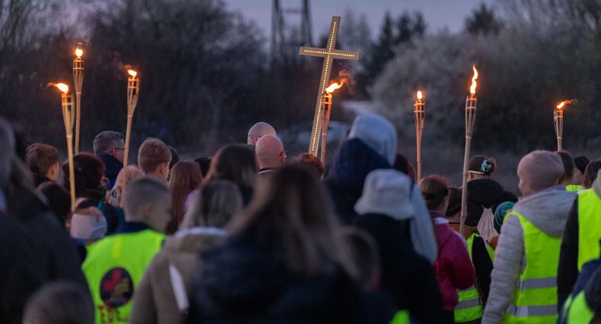 Religia, Pierwsza siedlecka Ekstremalna Droga Krzyżowa dzieci nami! - zdjęcie, fotografia