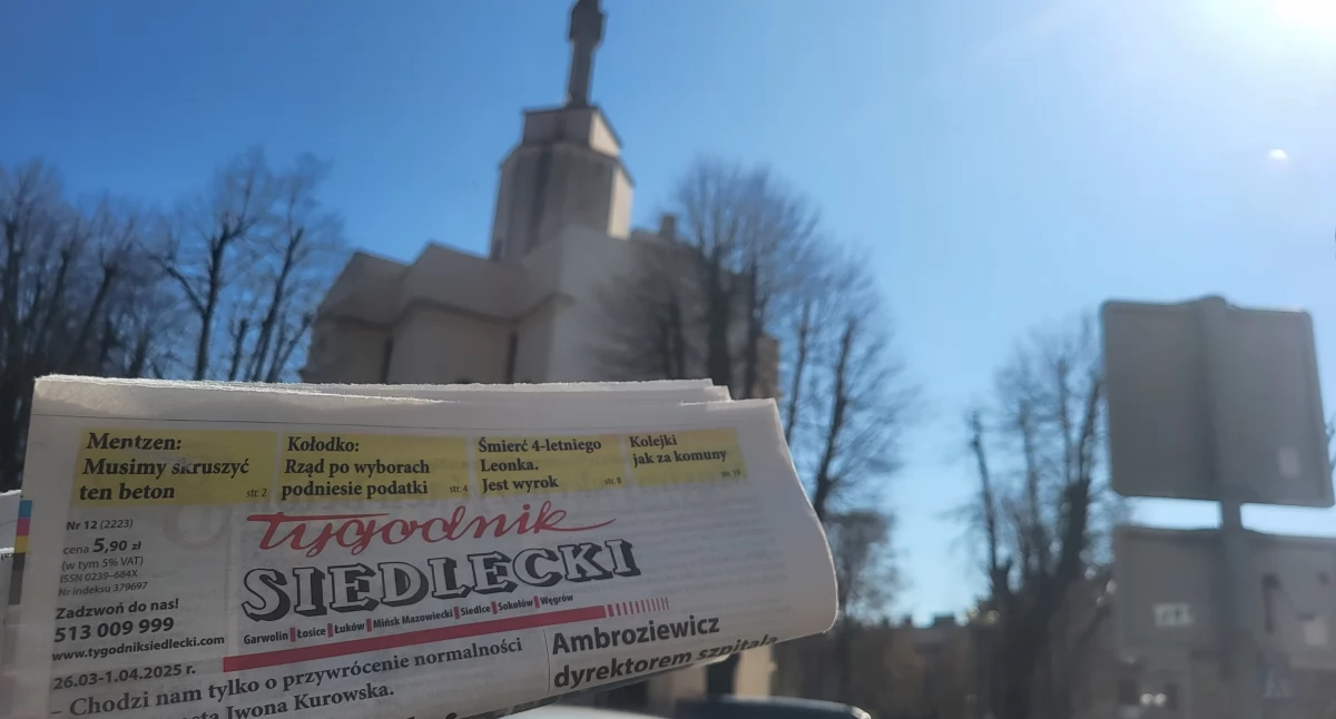 Najnowszy Tygodnik Siedleckie w kioskach już 9 kwietnia! Fot. Patryk Strzeliński