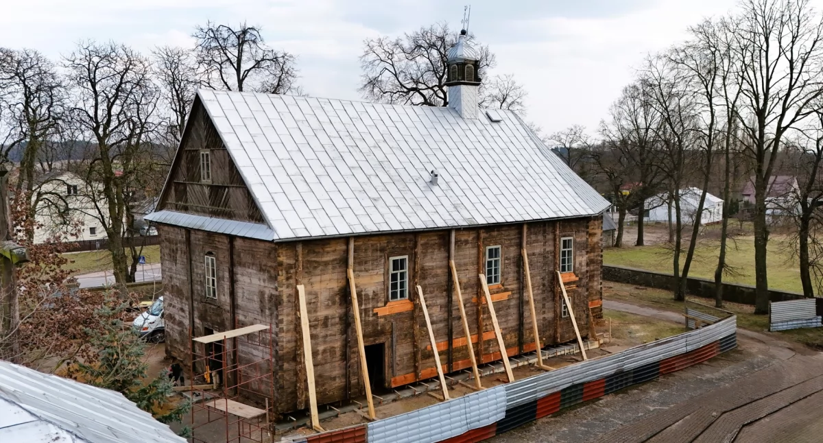 Zabytkowy kościół w Skibniewie-Podawcach, fot. UG Sokołów Podlaski