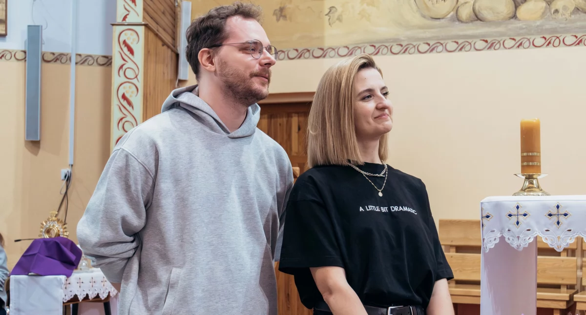Miłość, która rani, ale i buduje. Irmina i Marcin Śliwińscy gośćmi Nocnego Czuwania Młodych w Siedlcach - fot. Dominik Szydłowski