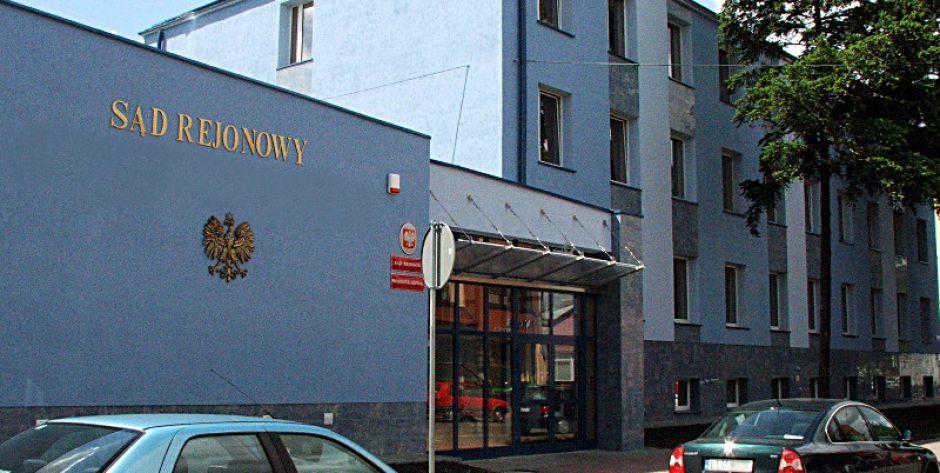 Gmach Sądu Rejonowego w Łukowie. Fot. PGL