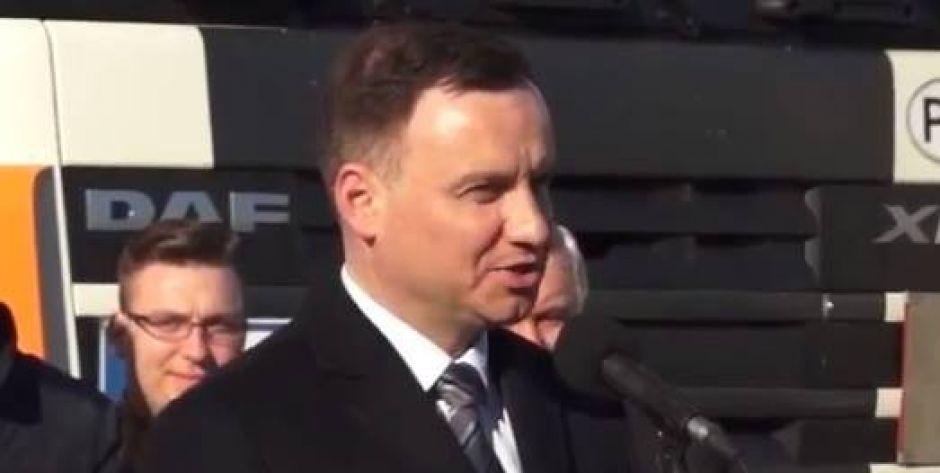 Prezydent Andrzej Duda