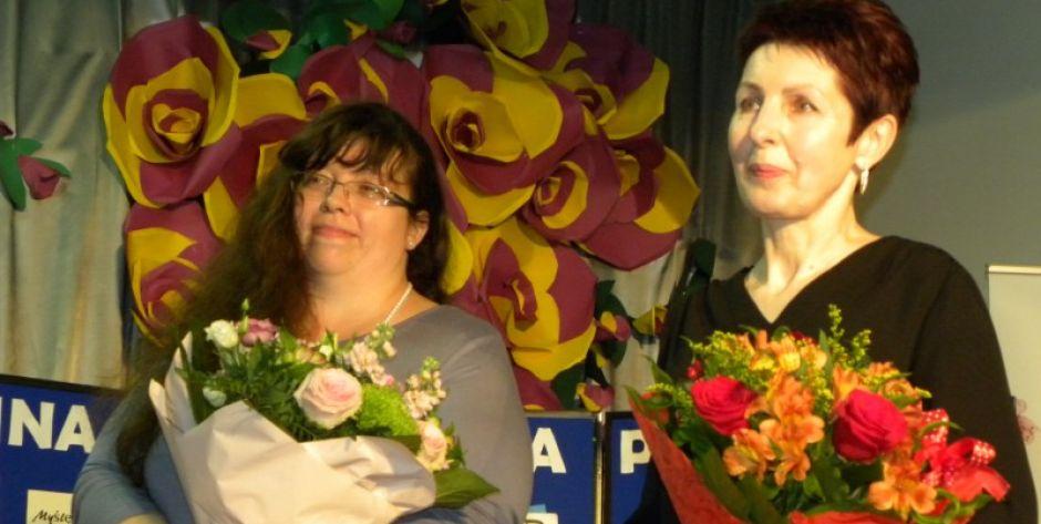 Bibliotekarze z Wiśniewa Magdalena Książek i Barbara Chojecka.  fot. sej