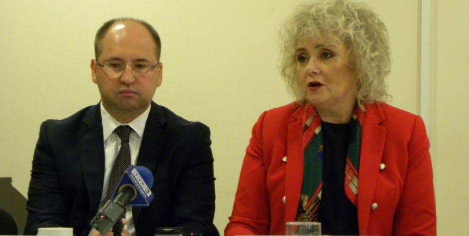Adam Bielan i Maria Koc.  fot. sej