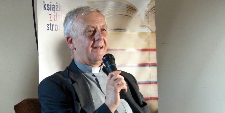 Ks. Bernard Błoński podzielił się swoimi wspomnieniami, fot. Ana 