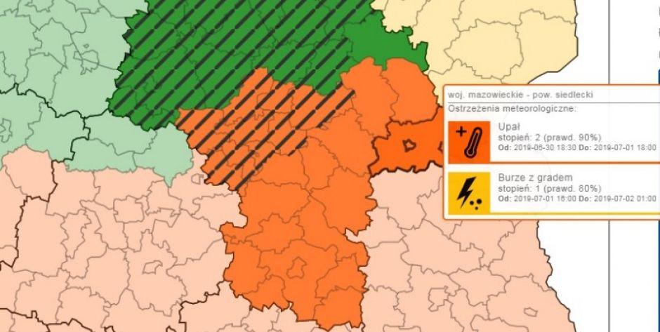 za pogodynka.pl/ostrzeżenia - fot. pogodynka.pl