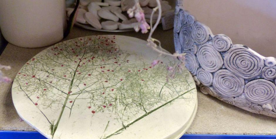 Prace, wykonane w pracowni ceramicznej, fot. Ana