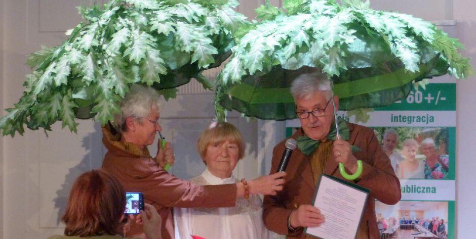 Róża Somla-Dembowska z przedstawicielami Rady Miejskiej Seniorów, fot. Ana