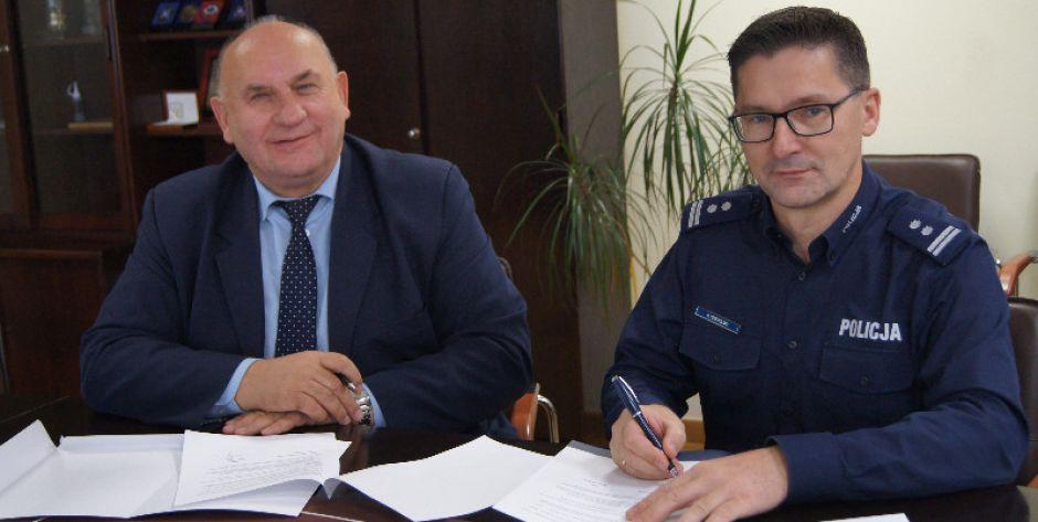 Henryk Brodowski i Andrzej Dziewulski - fot. kmp siedlce