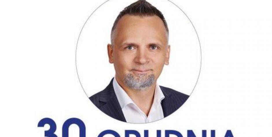 Burmistrz Marcin Jakubowski - fot. UM MIńsk