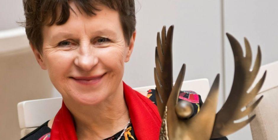 Laureatka Złotych Skrzydeł - Elżbieta Sieradzińska fot. Aga Król