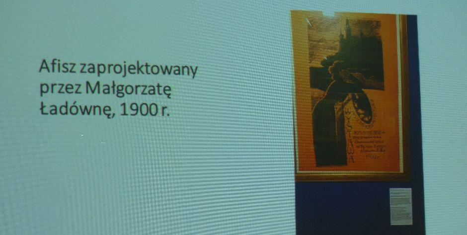 Afisz, zaprojektowany przez Małgorzatę Ładównę, fot. Ana
