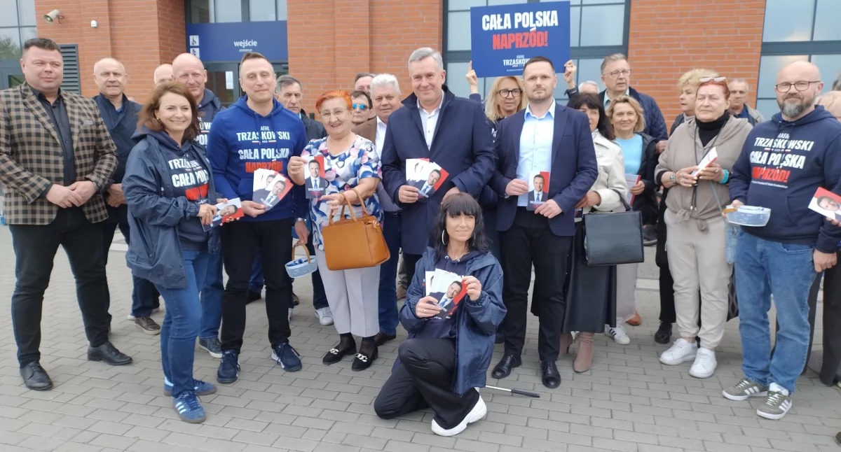 Polityka, Gasiuk Pihowicz Siedlcach Potrzebujemy prezydenta który łączy dzieli - zdjęcie, fotografia