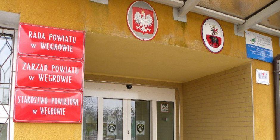 Starostwo w Węgrowie.  fot. sej