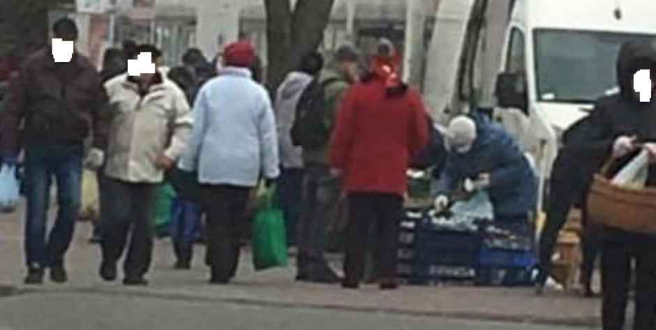 Zdjęcia z dzisiejszego rynku od internauty - fot. s