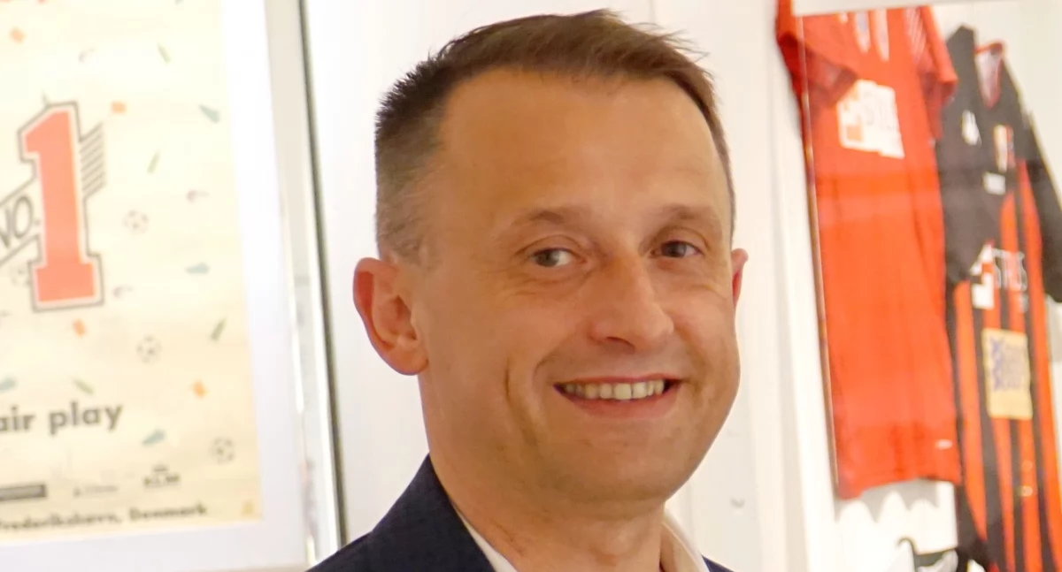 Prezes MKP Pogoń Siedlce Łukasz Jarkowski fot. Siriss