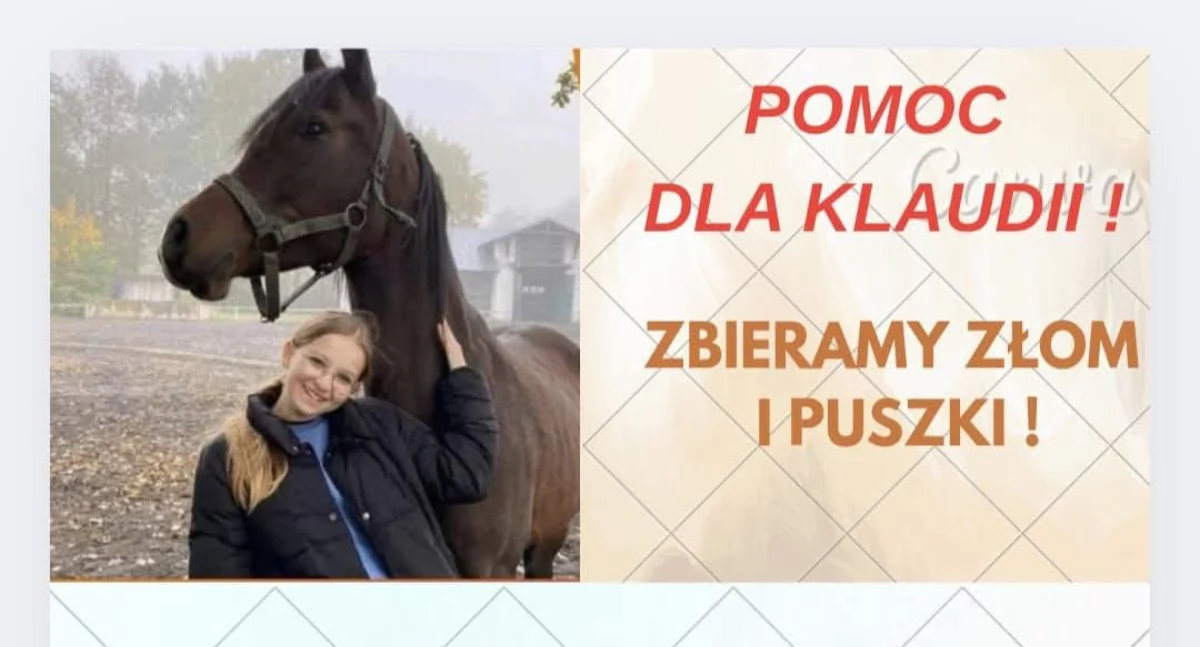 Pomoc dla Klaudii Radzikowskiej