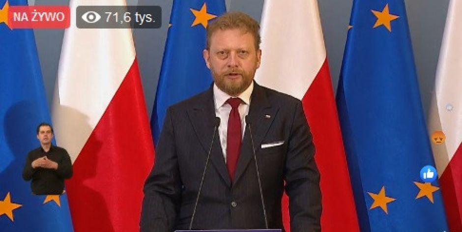 Minister Łukasz Szumowski - fot. d