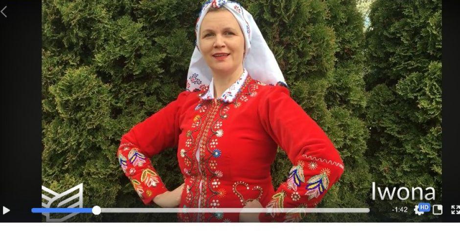 Iwona Kopiwoda - wicedyrektor Sokołowskiego Ośrodka Kultury oraz instruktor tańca, fot. kadr z nagrania - fot. fot. arch.