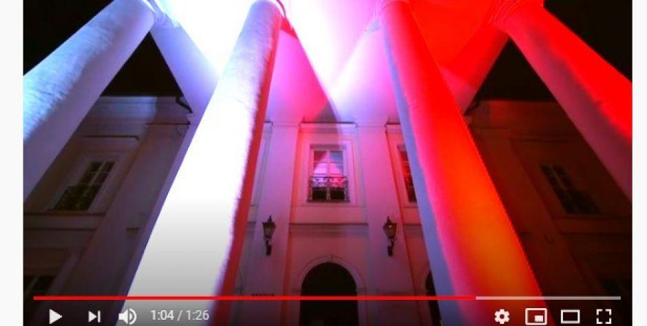 kadr z filmiku, nakrędconego przez Krzysztofa Rosę - fot. Krzysztof Rosa