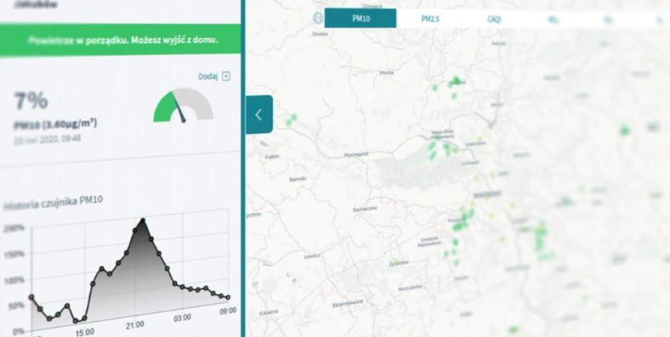monitoring jakości powietrza - fot. UM