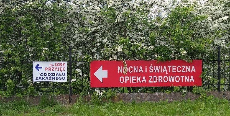 Szpital miejski w Siedlcach jest w czasie pandemii zakaźnym szpitalem jednoimiennym, fot. Ana