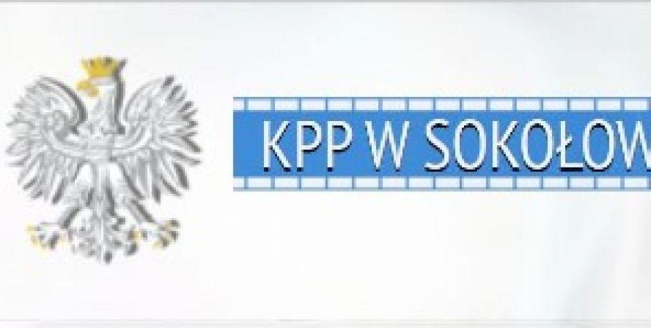 logo KPP w Sokołowie Podlaskim, zrzut ekranu - fot. logo