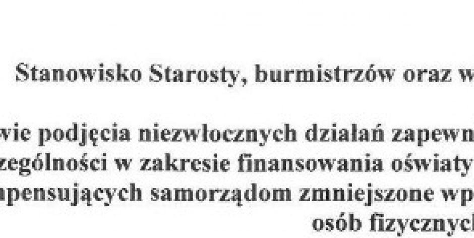 Stanowisko Powiatu - fot. arch