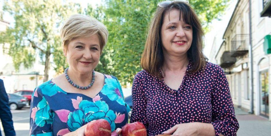 Elżbieta Lanc i Janina Ewa Orzełowska - fot. Aga Król. - fot. arch. 
