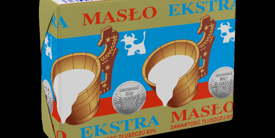 Masło Extra z łukowskiego zakładu. Fot. Lumiko - fot. Lumiko