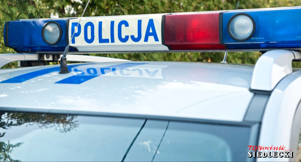 Wypadek w Białkach: pijany kierowca bez prawa jazdy uderzył w tył opla - fot. Aga Król