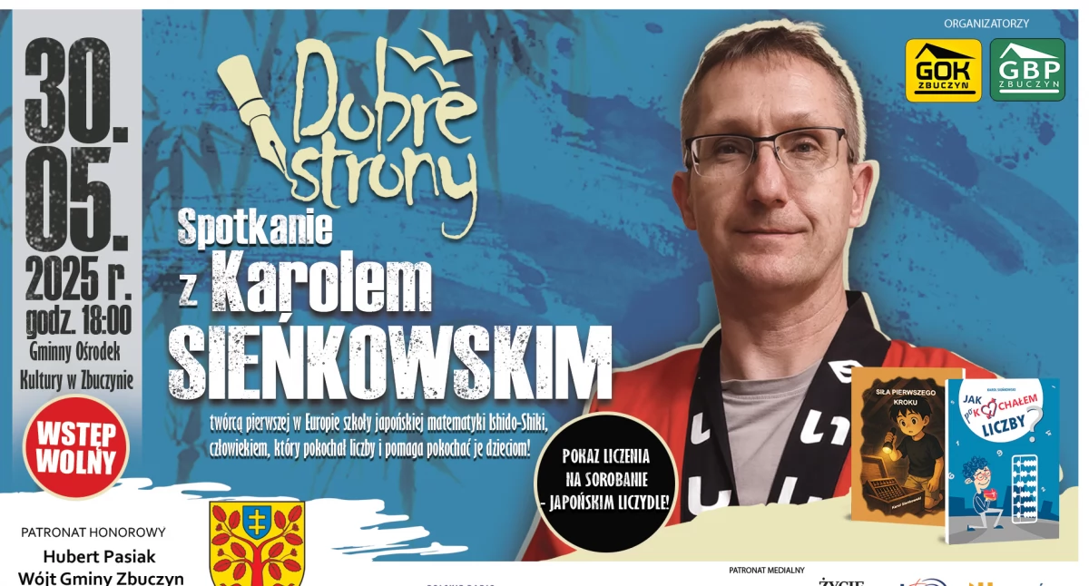 Edukacja, Kolejny gość Zbuczynie Matematyka alternatywna - zdjęcie, fotografia