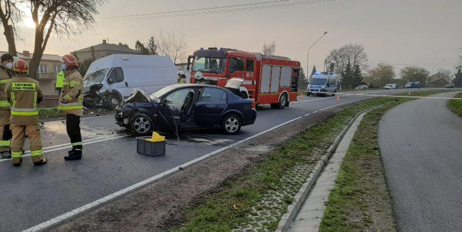 Wypadek w Kolonii Wiśniew