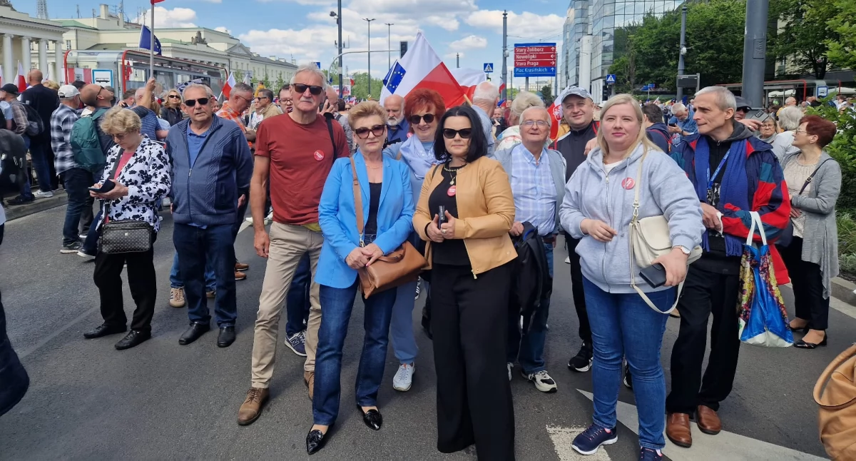 Marsz w Warszawie - fot. Czytelnik