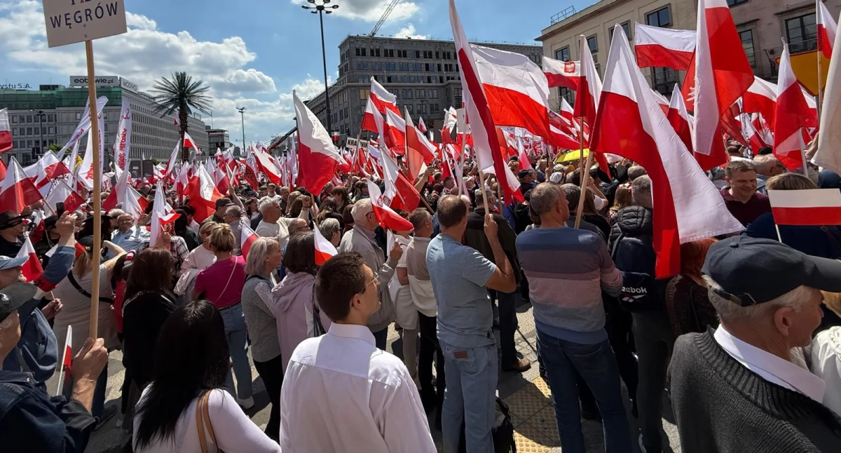 Marsz w Warszawie - fot. Czytelniczka