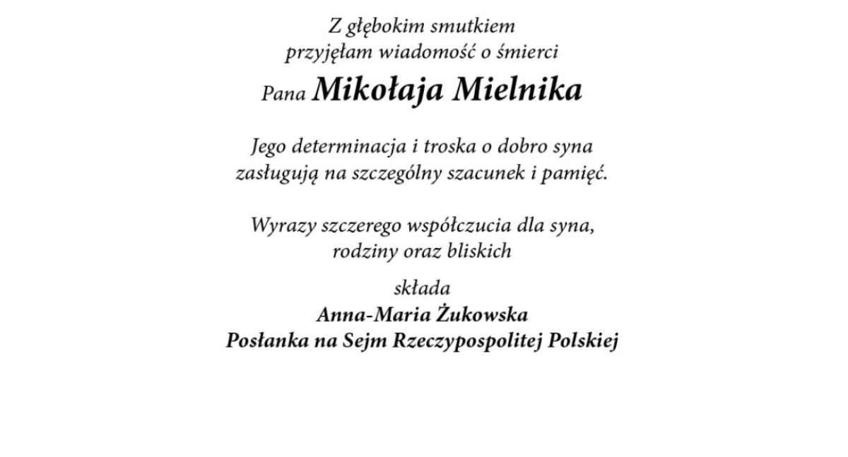 Odeszli, Kondolencje - zdjęcie, fotografia