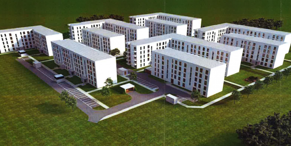 Wizualizacja osiedla Geodetów - fot. Wizualizacja