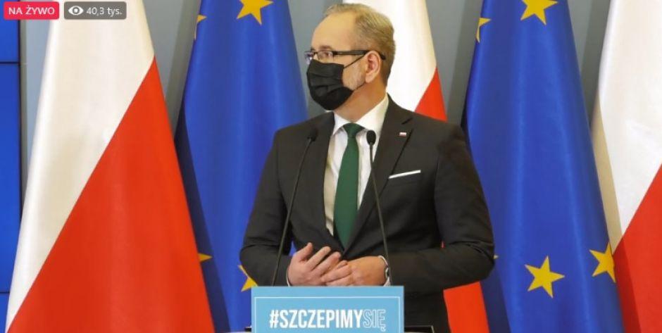 Adam Niedzielski, zrzut ekranu - fot. sd