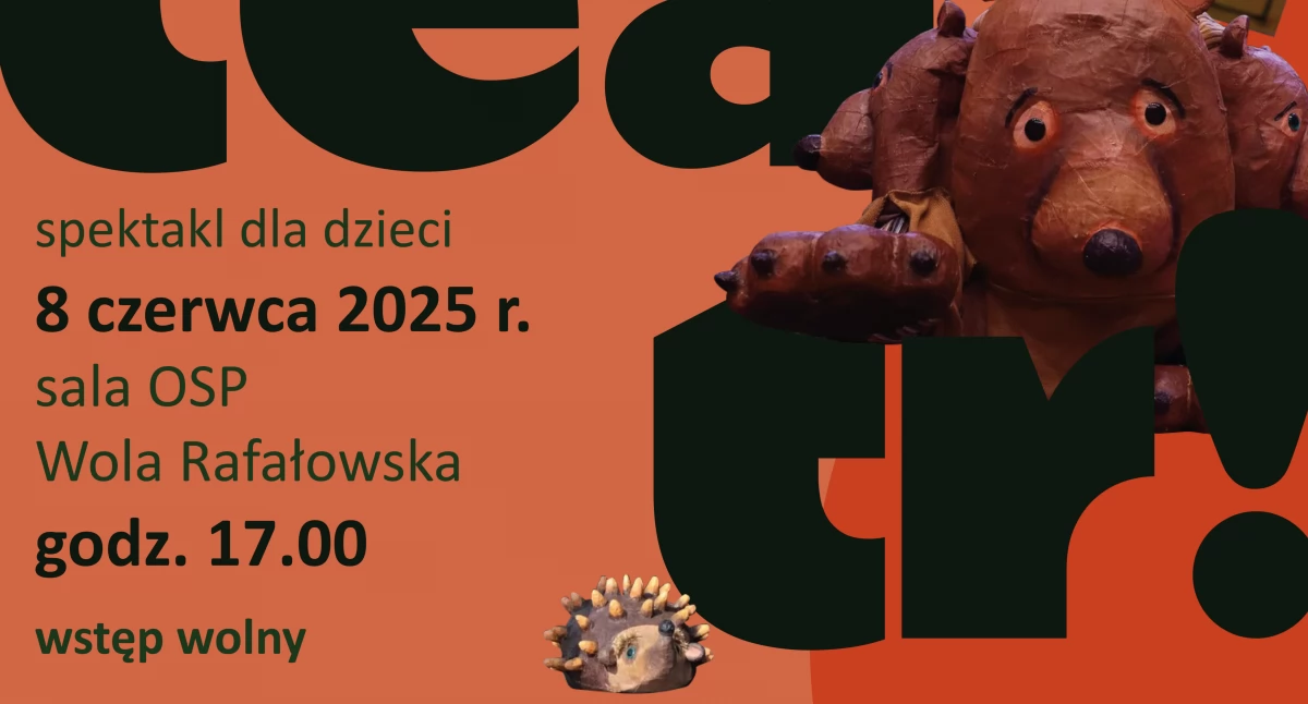 Koncerty/Muzyka, Teatr! Bezpłatne spektakle gminie Mrozy - zdjęcie, fotografia